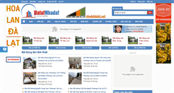 Desktop Screenshot of dalatnhadat.vn